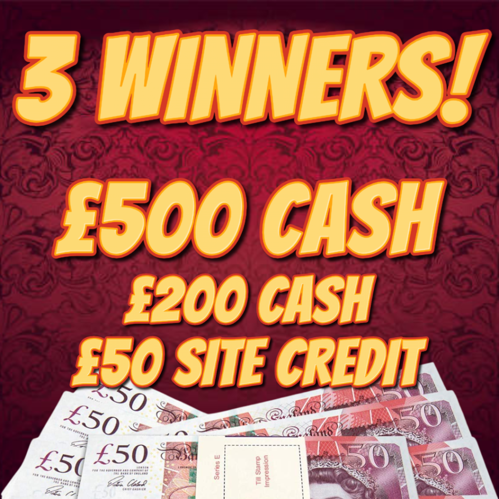 3 GUARANTEED WINNERS!