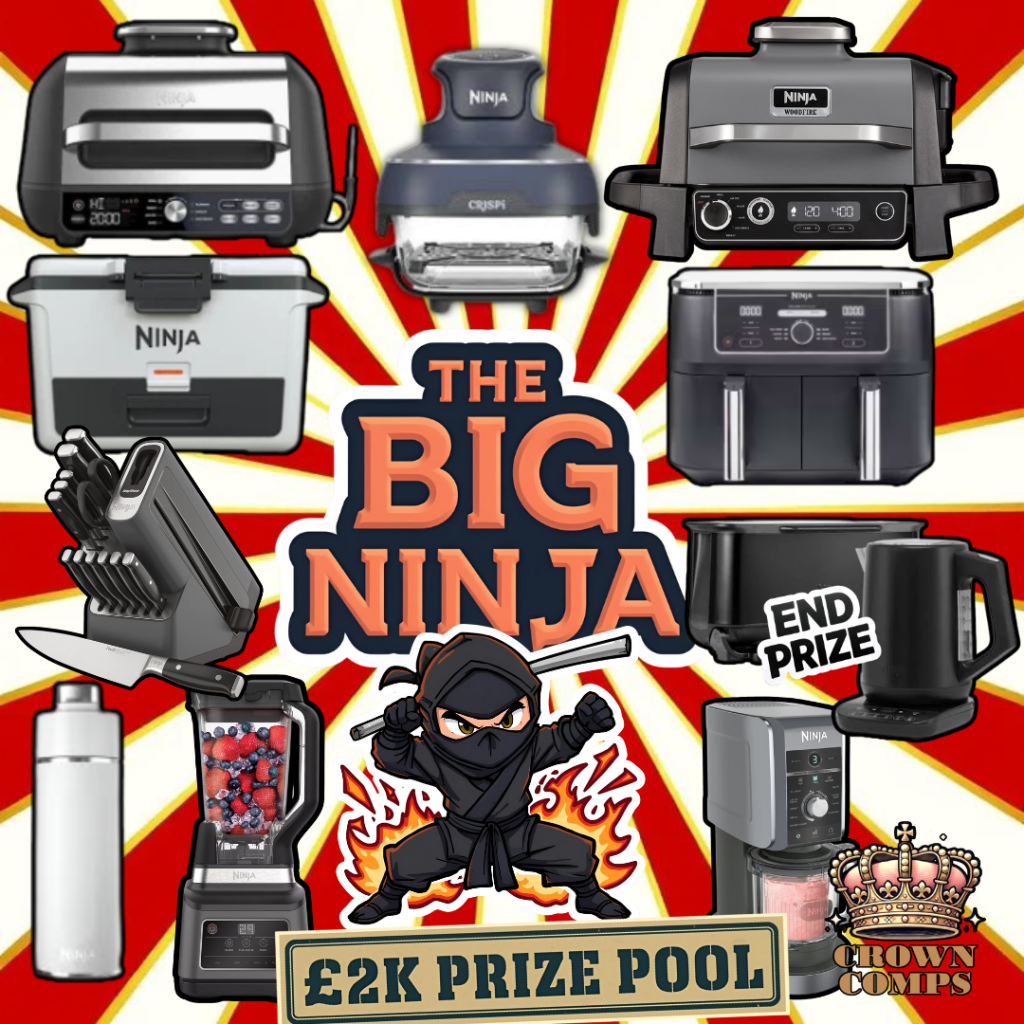 Ninja instant win competition